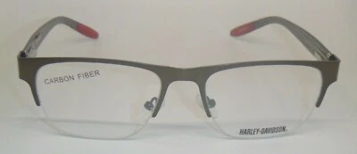 Harley Davidson HD 480 коричневая металлическая оправа для очков из углеродного волокна BRN 53-18-145 - Изображение 1 из 4