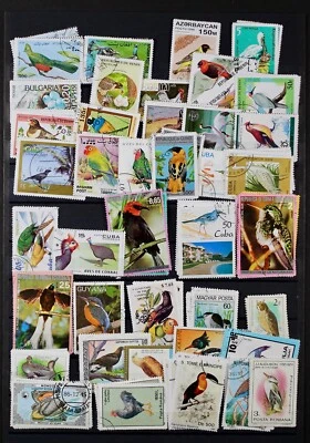 BIRDS, WORLDWIDE, superb collection of 45 complete sets + 7 S/S Cat. Value$150 - Image 1 of 2
