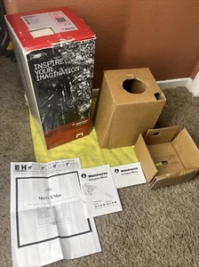 EMPTY BOX ONLY* Manfrotto MVH500AH Fluid Video Head Flat Base EMPTY BOX Warranty - Picture 1 of 12