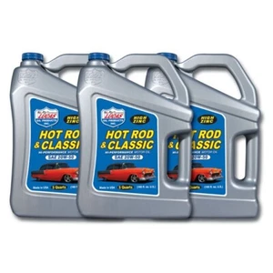Lucas Oil 10684 SAE 20W50 Hot Rod Engine Oil, Three 5 Quart Jugs - Picture 1 of 4