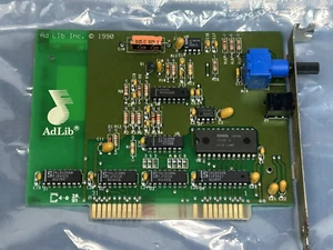 Genuine Vintage 1990 Adlib MOD-900808 ISA Sound Card - TESTED WORKING - Picture 1 of 10