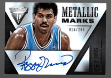 2013-14 Panini Titanium Metallic Marks Reggie Theus Auto#16/299