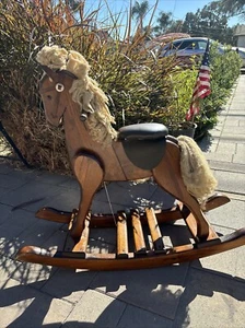 Large Vintage Children's Rocking Horse - Picture 1 of 14