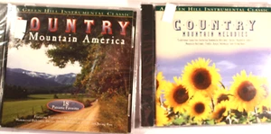 2 CDs GREEN HILL INSTRUMENTAL CLASSIC "COUNTRY MOUNTAIN AMERICA and MELODIES-NEW - Picture 1 of 6