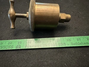 Vintage Brass Lunkenheimer Marine No. 3 Grease Cup - Hit and Miss/Steam Engine - Imagen 1 de 7