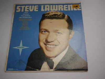 Steve Lawrence Mono E-1416 Records Vinyl LP - Image 1 of 3