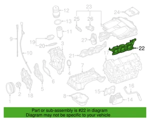 Mercedes Benz Genuine C 300 C 350 2013-2015 Intake Manifold 2761401344 - Picture 1 of 3