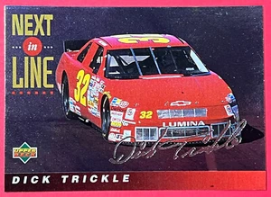 Upper Deck NASCAR #124 1994 Dick Trickle siguiente en línea casi nuevo o mejor - Imagen 1 de 2