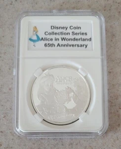 Disney Collective Medallion Coin Alice in Wonderland 65th Anniversary LE150 - Picture 1 of 4