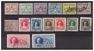 VATIKAN - 1929 GEBRAUCHTE SERIE VERSÖHNUNG - Bild 1 von 1