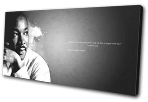 Ikonische Prominente Martin Luther EINZELNE LEINWAND WANDBILD Bild Druck VA - Bild 1 von 1