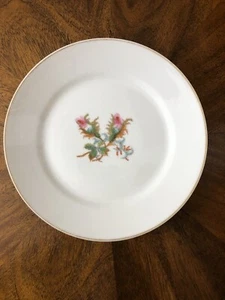 Haviland & Co. 7” Round Plate Gold Trim - Picture 1 of 4