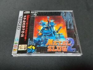 SNK NeoGeo CD "METAL SLUG 2" Tested with spine Free Shipping from Japan