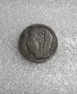 1930 Greece 10 Drachmai Dimitra Silver Coin - Picture 1 of 4