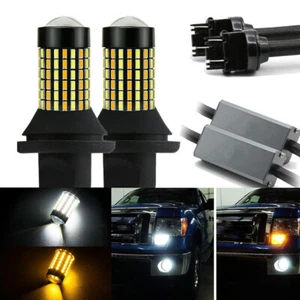2x Anti Hyper Flash Switchback Parking Turn Signal Light for 2009-2014 F150 F250 - Picture 1 of 10