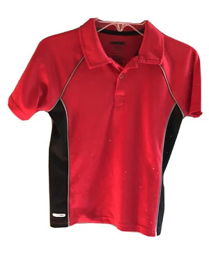 Polo Hawk Niño Talla 7 Grande Rojo Poliéster Foto 1 de 4