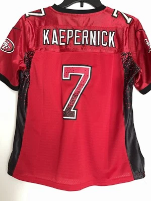 Футболка женская Nike NFL Colin Kaepernick San Francisco 49ers полевая красная размер S - Изображение 1 из 4