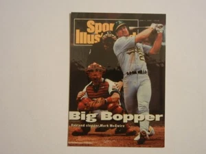 1998 FLEER SPORTS ILLUSTRATED BASEBALL CARD MARK McGWIRE #10 COVERS  CARDINALS - Picture 1 of 6