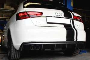 FALDON TRASERO / DIFUSOR / SPOILER AUDI A3 8V ( 2013-2016 ) 3 & 5 PUERTAS - Imagen 1 de 5