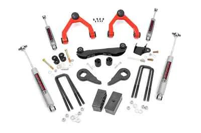 Rough Country 2-3" Lift Kit N3 Shocks for 88-98 Chevy GMC 1500 Pickup & SUV 4WD - Image 1 of 4