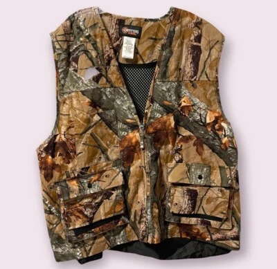 Outfitters Ridge Hunting Game Vest Fusion 3D Camouflage Mesh Men’s Size 2XL - Image 1 of 4