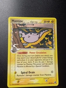 Mantine (Delta Species) EX Dragon Frontiers 20/101 -Pokemon- LP - Picture 1 of 3