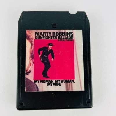 Marty Robbins – Gunfighter Ballads And Trail Songs 8-Track Tape CGA-33630 Foto 1 de 2