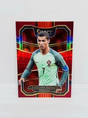 2017-18 Panini Select CRISTIANO RONALDO Red Prizm /199 Portugal #33 - Image 1 of 2