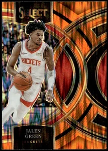 2023-24 Panini Select #159 Jalen Green Orange Flash Prizms E1 - Bild 1 von 2