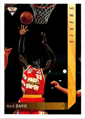 Tarjeta de baloncesto 1994 Australian Futera NBL Mark Davis #5 Adelaide 36ers Foto 1 de 2