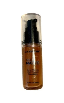 *NEW* LA COLORS Truly Matte High Pigment Foundation - 1.35 Fl Oz - Cappuccino - Image 1 of 4