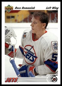 Russ Romaniuk *TARJETA DE NOVATO* (RC) 1991-92 Upper Deck #46 - Imagen 1 de 2