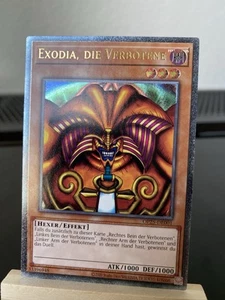 YuGiOh! Exodia, die Verbotene OP25-DE001 - ULTIMATE RARE - NM TOURNAMENT DEUTSCH - Bild 1 von 7