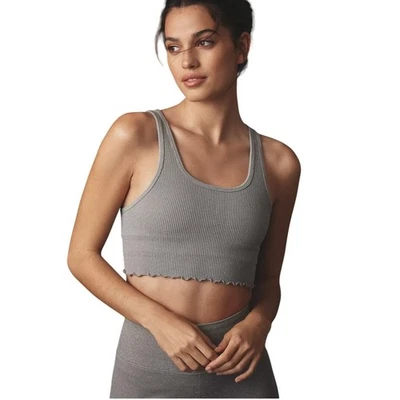 Conjunto Spiritual Gangster Shimmer Amor Crop Tank + Leggings Love Sculpt, Talla XS/S Foto 1 de 4