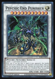Psychic End Punisher - RA02-EN032 - Super Rare - 1st Edition Yugioh - Picture 1 of 1