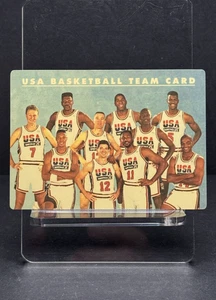 Skybox USA Team Card 1992 Olympic Dream Team Michael Jordan Plastic Card   - Foto 1 di 13
