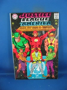 JUSTICE LEAGUE OF AMERICA 57 VF 1967 - Foto 1 di 2