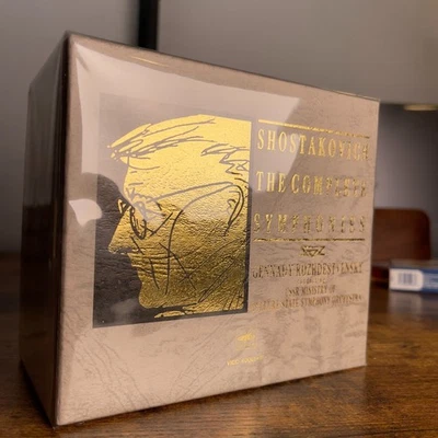 Rozhdestvensky Shostakovich Complete Symphonies | Victor | Remastered 1990 [NEW] - Image 1 of 4