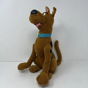ScoobyDoo Plush 13” by Applause Stuffed Dog Toy Blue Collar Hanna Barbera 1998 - Picture 1 of 15