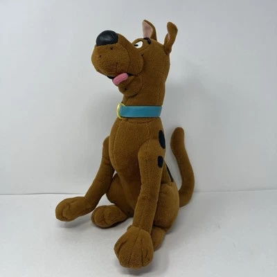 ScoobyDoo Peluche 13” por Applause Peluche Perro Juguete Cuello Azul Hanna Barbera 1998 Foto 1 de 4