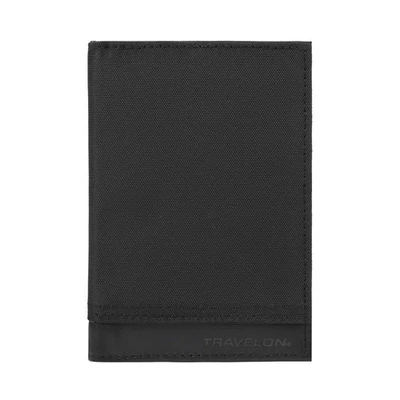 Estuche para pasaporte con bloqueo RFID, negro, talla única Foto 1 de 3