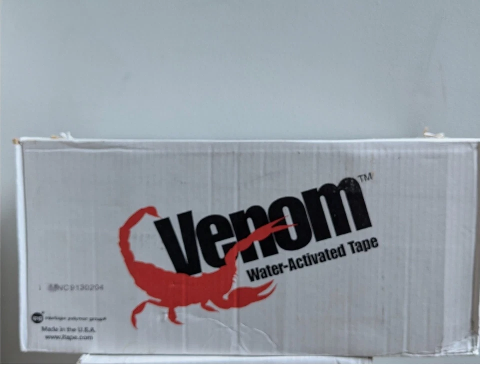 Intertape Venom Water Activated reinforced TapeX 6000FT 6 Rolls 2.75" 1000' 3” - Image 1 of 1