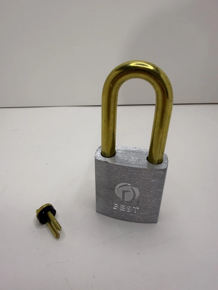BEST PADLOCK—5/16" Thick 2” Tall Shackle  - Image 1 of 2
