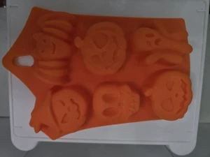 Halloween Silicone Mold, 2 Pack Silicone Baking Mould, Nonstick Muffin Mold  - Picture 1 of 6