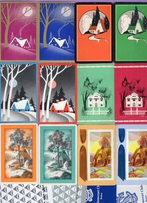 112 Single Swap Playing Cards BIG LOT ALL PAIRS ! EXCELLENT VARIETY DECO VINTAGE - Image 1 of 4