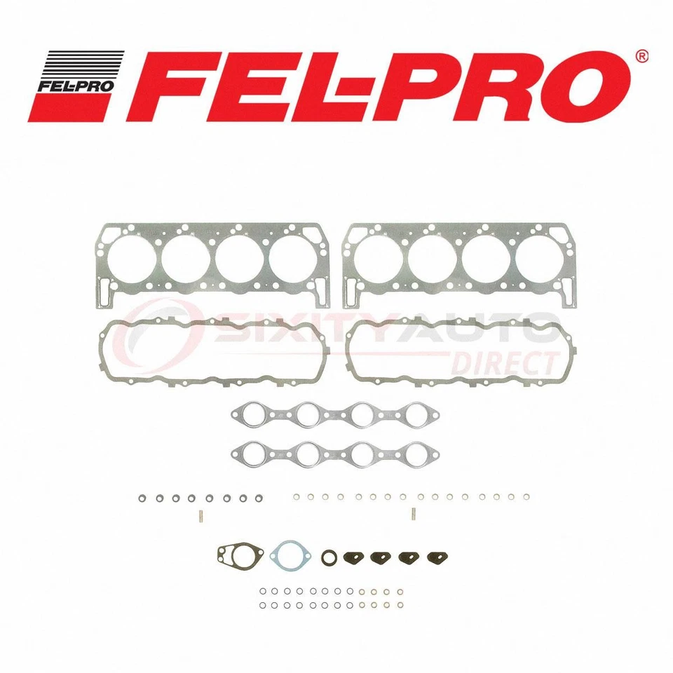 Fel-Pro Cylinder Head Gasket Set for 1983-1987 Ford F-250 6.9L V8 - Engine tg - Image 1 of 4