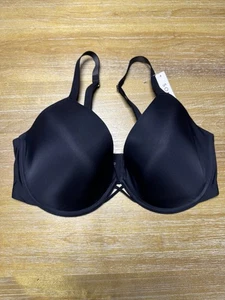 Nuevo con etiquetas Sujetador Camiseta Soma Talla 38DD Negro Suave Ligeramente Forrado - Imagen 1 de 11