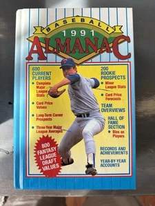 Publications International Baseball 1991 Almanac Book MLB Hardcover Nolan Ryan - Picture 1 of 1