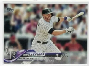Mark Reynolds 2018 Topps Series 1 Baseball Base Common #235 Colorado Rockies - Picture 1 of 1