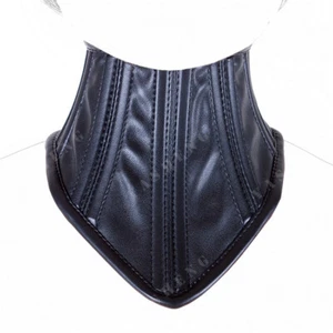 Cuello corsé de cuero PU suave para mujer - Imagen 1 de 11